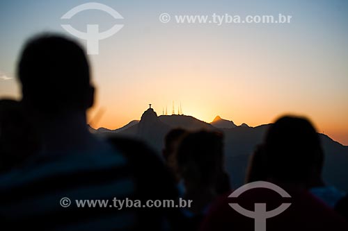  Vista do Cristo Redentor a partir do Morro da Urca  - Rio de Janeiro - Rio de Janeiro (RJ) - Brasil