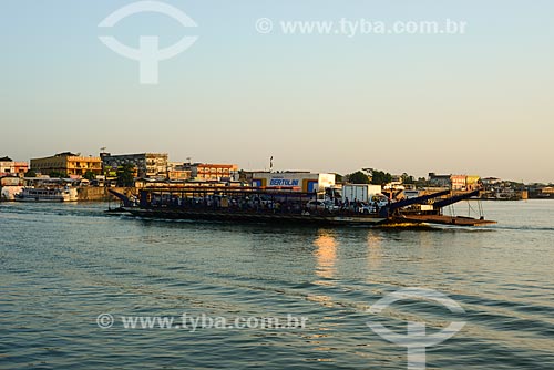  Balsa no Rio Tapajós  - Itaituba - Pará (PA) - Brasil