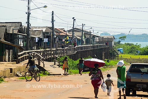  Casas às margens do Rio Tapajós  - Itaituba - Pará (PA) - Brasil