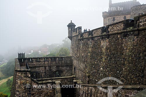  Muros do Edinburgh Castle (Castelo de Edimburgo)  - Edimburgo - Edimburgo - Escócia