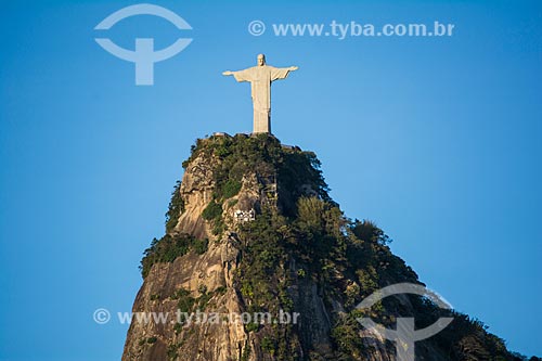  Vista do Cristo Redentor (1931) a partir do Mirante Dona Marta  - Rio de Janeiro - Rio de Janeiro (RJ) - Brasil