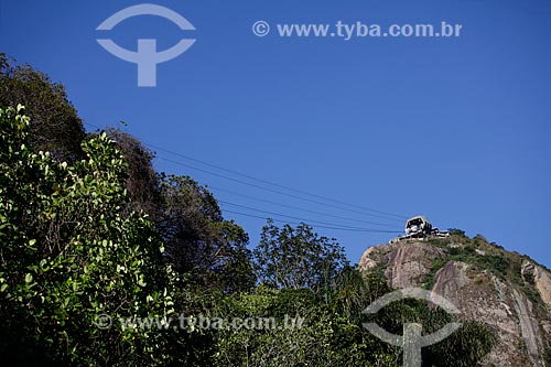  Vista do Pão de Açúcar a partir de trilha no Morro da Urca  - Rio de Janeiro - Rio de Janeiro (RJ) - Brasil