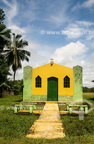  Igreja na cidade de Salvaterra  - Salvaterra - Pará (PA) - Brasil