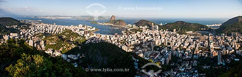  Enseada de Botafogo e Pão de Açúcar vistos do Mirante Dona Marta  - Rio de Janeiro - Rio de Janeiro (RJ) - Brasil