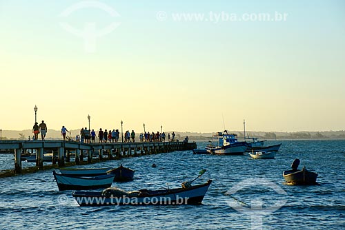  Pôr do sol no píer da Praia de Manguinhos  - Armação dos Búzios - Rio de Janeiro (RJ) - Brasil