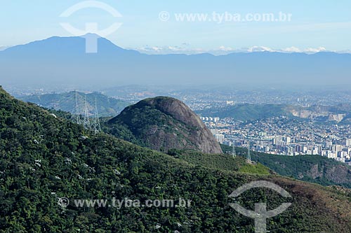  Torre de transmissão no Maciço da Tijuca  - Rio de Janeiro - Rio de Janeiro (RJ) - Brasil