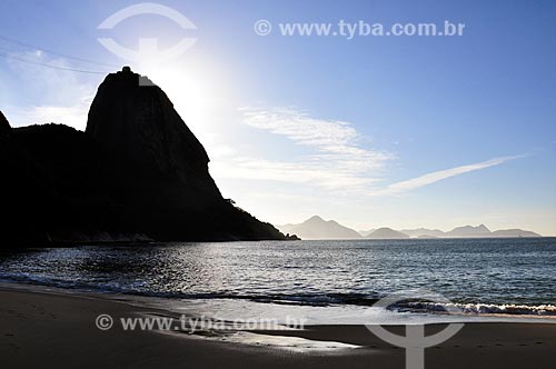  Vista do Pão de Açúcar a partir da Praia Vermelha  - Rio de Janeiro - Rio de Janeiro (RJ) - Brasil