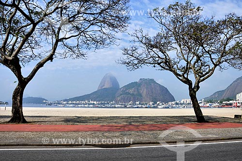  Vista do Pão de Açúcar à partir da Praia de Botafogo  - Rio de Janeiro - Rio de Janeiro (RJ) - Brasil