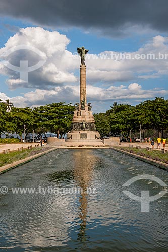  Monumento aos Heróis da Batalha de Laguna e Dourados na Praça General Tibúrcio  - Rio de Janeiro - Rio de Janeiro (RJ) - Brasil