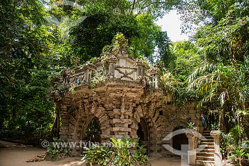  Construção conhecida como Castelinho no Parque Zoobotânico do Museu Paraense Emílio Goeldi  - Belém - Pará (PA) - Brasil