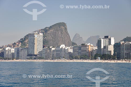  Vista da orla da Praia de Copacabana  - Rio de Janeiro - Rio de Janeiro (RJ) - Brasil