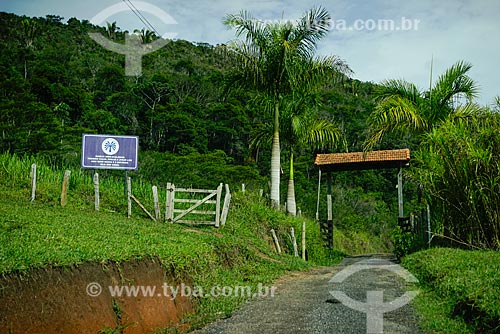  Entrada da fazenda Vale das Palmeiras  - Teresópolis - Rio de Janeiro (RJ) - Brasil