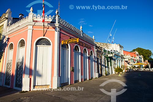  Casarios no centro histórico Governador Paulo Souto - na cidade de Canavieiras  - Canavieiras - Bahia (BA) - Brasil