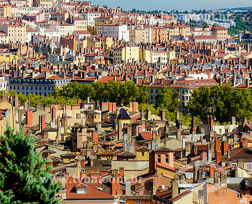  Vista de Lyon  - Lyon - Departamento de Ródano - França