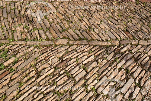  Detalhe de rua de Pirenópolis  - Pirenópolis - Goiás (GO) - Brasil