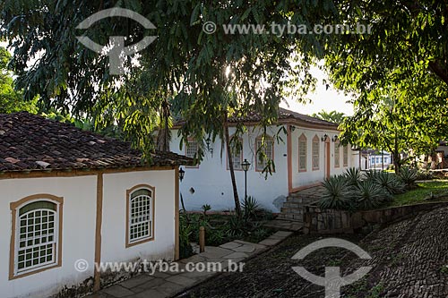  Fachada de casarios na cidade de Pirenópolis  - Pirenópolis - Goiás (GO) - Brasil