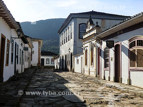  Casarios no centro histórico da cidade de Tiradentes  - Tiradentes - Minas Gerais (MG) - Brasil