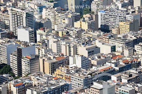  Vista dos prédios em Copacabana a partir do Morro dos Cabritos  - Rio de Janeiro - Rio de Janeiro (RJ) - Brasil