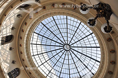  Detalhe da clarabóia do Centro Cultural Banco do Brasil (1906)  - Rio de Janeiro - Rio de Janeiro (RJ) - Brasil