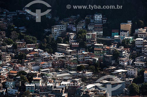  Foto aérea da favela do Vidigal  - Rio de Janeiro - Rio de Janeiro (RJ) - Brasil