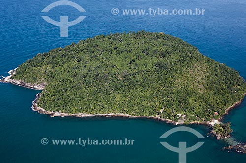  Foto aérea de ilha na Baía de Ilha Grande  - Angra dos Reis - Rio de Janeiro (RJ) - Brasil