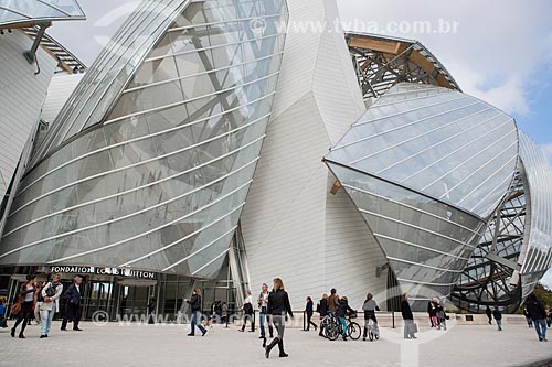  Fachada da Fundação Louis Vuitton (2014)  - Paris - Paris - França