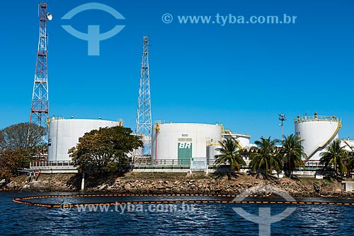  Tanques de armazenamento na Ilha Dágua - Terminal Aquaviário Baía de Guanabara (TABG)  - Rio de Janeiro - Rio de Janeiro (RJ) - Brasil