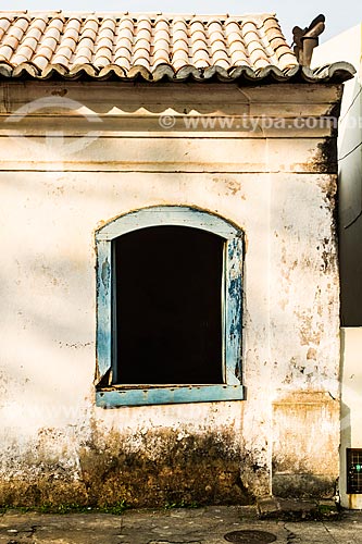  Janela de Casario no centro histórico de Santo Antonio de Lisboa  - Florianópolis - Santa Catarina (SC) - Brasil