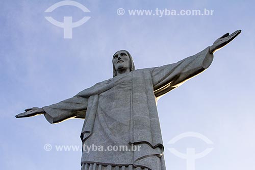  Detalhe da estátua do Cristo Redentor (1931)  - Rio de Janeiro - Rio de Janeiro (RJ) - Brasil