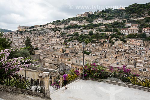  Vista geral da cidade de Módica  - Módica - Província de Ragusa - Itália