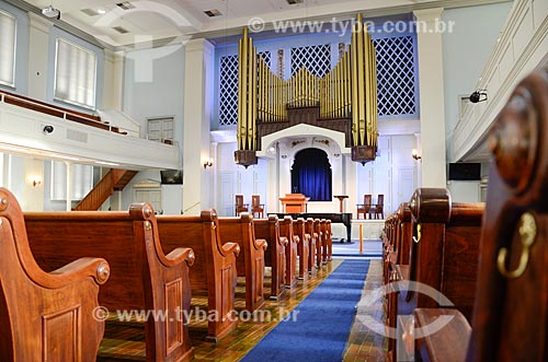  Interior da Primeira Igreja Batista do Rio de Janeiro  - Rio de Janeiro - Rio de Janeiro (RJ) - Brasil