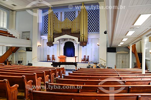  Interior da Primeira Igreja Batista do Rio de Janeiro  - Rio de Janeiro - Rio de Janeiro (RJ) - Brasil