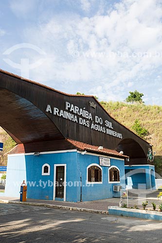  Pórtico da cidade de Paraíba do Sul  - Paraíba do Sul - Rio de Janeiro (RJ) - Brasil