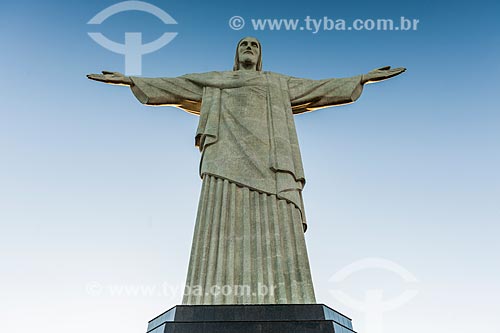  Detalhe da estátua do Cristo Redentor (1931)  - Rio de Janeiro - Rio de Janeiro (RJ) - Brasil