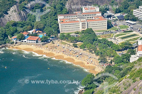  Vista da Praia Vermelha a partir do Morro da Urca  - Rio de Janeiro - Rio de Janeiro (RJ) - Brasil