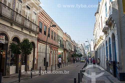  Casarões antigos na Rua dos Inválidos  - Rio de Janeiro - Rio de Janeiro (RJ) - Brasil