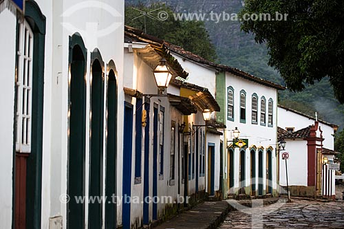  Casarios na Rua Resende Costa  - Tiradentes - Minas Gerais (MG) - Brasil