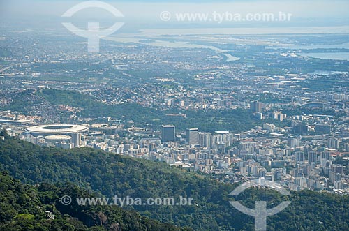  Vista geral da zona norte a partir do Cristo Redentor  - Rio de Janeiro - Rio de Janeiro (RJ) - Brasil