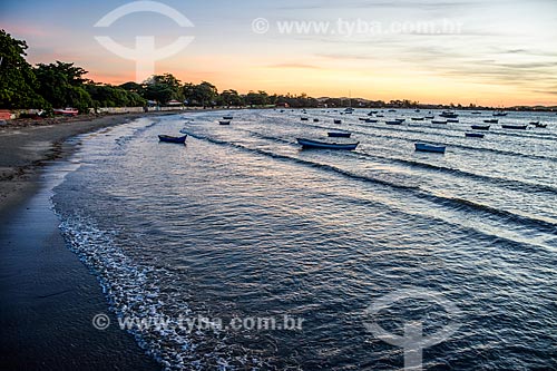  Pôr do sol na orla da Praia de Manguinhos  - Armação dos Búzios - Rio de Janeiro (RJ) - Brasil