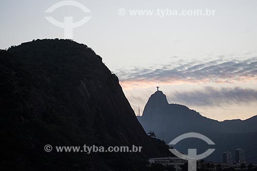  Vista do Cristo Redentor a partir da Baía de Guanabara  - Rio de Janeiro - Rio de Janeiro (RJ) - Brasil