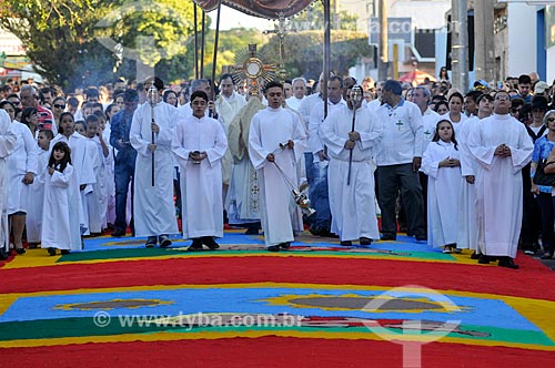  Procissão de Corpus Christi  - Matão - São Paulo (SP) - Brasil