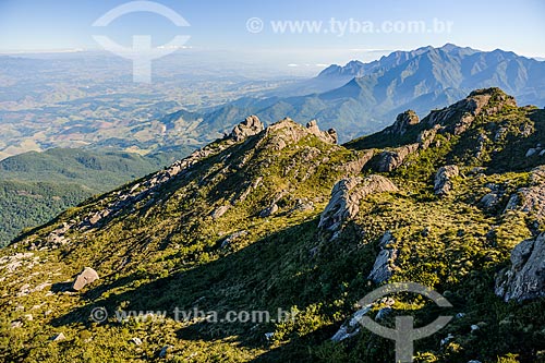  Vista geral durante a trilha do Morro do Couto no Parque Nacional de Itatiaia  - Itatiaia - Rio de Janeiro (RJ) - Brasil