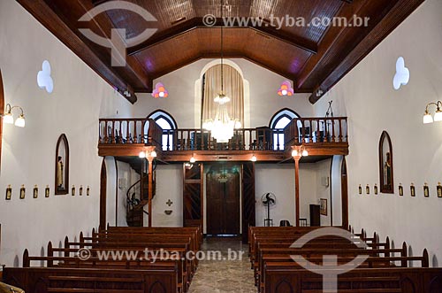  Interior da Igreja de Nossa Senhora da Luz  - Rio de Janeiro - Rio de Janeiro (RJ) - Brasil