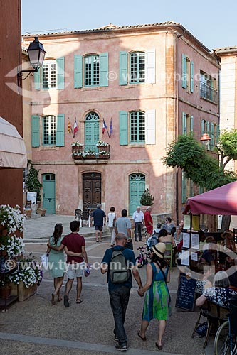  Casarios na cidade de Roussillon  - Roussillon - Departamento de Vaucluse - França