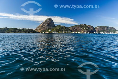  Vista do Pão de Açúcar a partir da Baía de Guanabara  - Rio de Janeiro - Rio de Janeiro (RJ) - Brasil