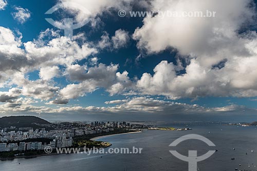  Vista da Praia do Flamengo a partir do Morro da Urca  - Rio de Janeiro - Rio de Janeiro (RJ) - Brasil