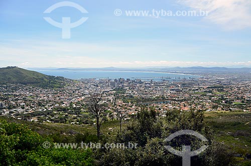  Vista geral da Cidade do Cabo  - Cidade do Cabo - Província do Cabo Ocidental - África do Sul