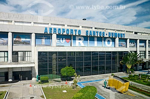  Fachada do Aeroporto Santos Dumont (1936)  - Rio de Janeiro - Rio de Janeiro (RJ) - Brasil