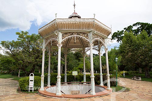  Fonte Duque de Saxe no Parque Dr. Lisandro Carneiro Guimarães (Parque das Águas de Caxambu)  - Caxambu - Minas Gerais (MG) - Brasil