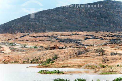  Área que ficará submersa após a conclusão da Barragem Boa Vista - parte do Projeto de Integração do Rio São Francisco com as bacias hidrográficas do Nordeste Setentrional  - São José de Piranhas - Paraíba (PB) - Brasil